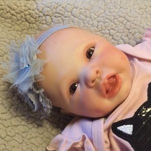 Reborn baby girl doll